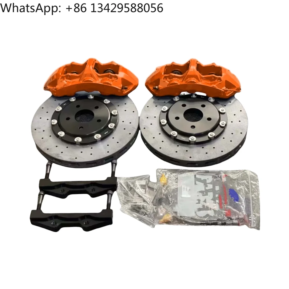 El juego de cerámica de carbono GT6 de 6 pistones es adecuado para Zeekr Alfa Romeo Hummer Ideal Tesla Lynk y Co NIO NISSAN Buick Porsche
