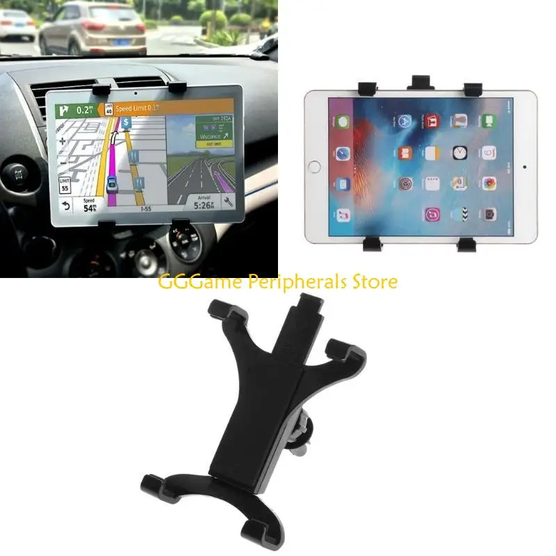 U55B Universal Air Vent Mount Holder for Car Button Release Car Tablet Holder