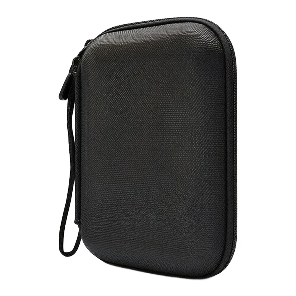Insulated EVA Travel Case for Peptide Vials Holds 2 Vials 1 Insulin Pen 20x14cm Black Compact Cooling Storage Bag