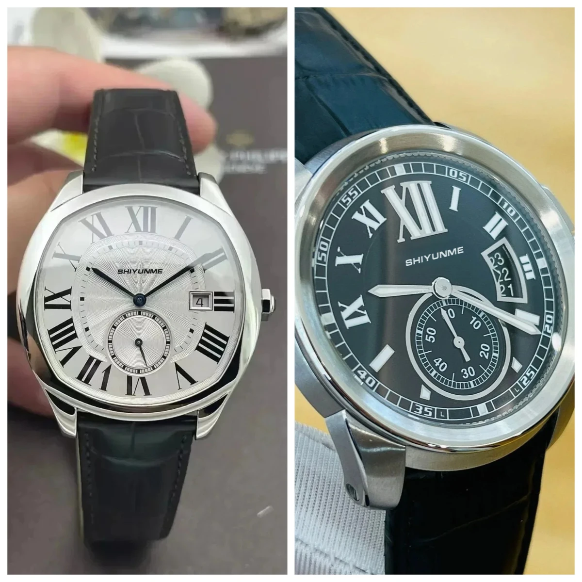 

A186 Store Automatic Mechanical Unisex Watch Multifunction Big Eye Calendar World Time Full Function Stainless Steel Watch