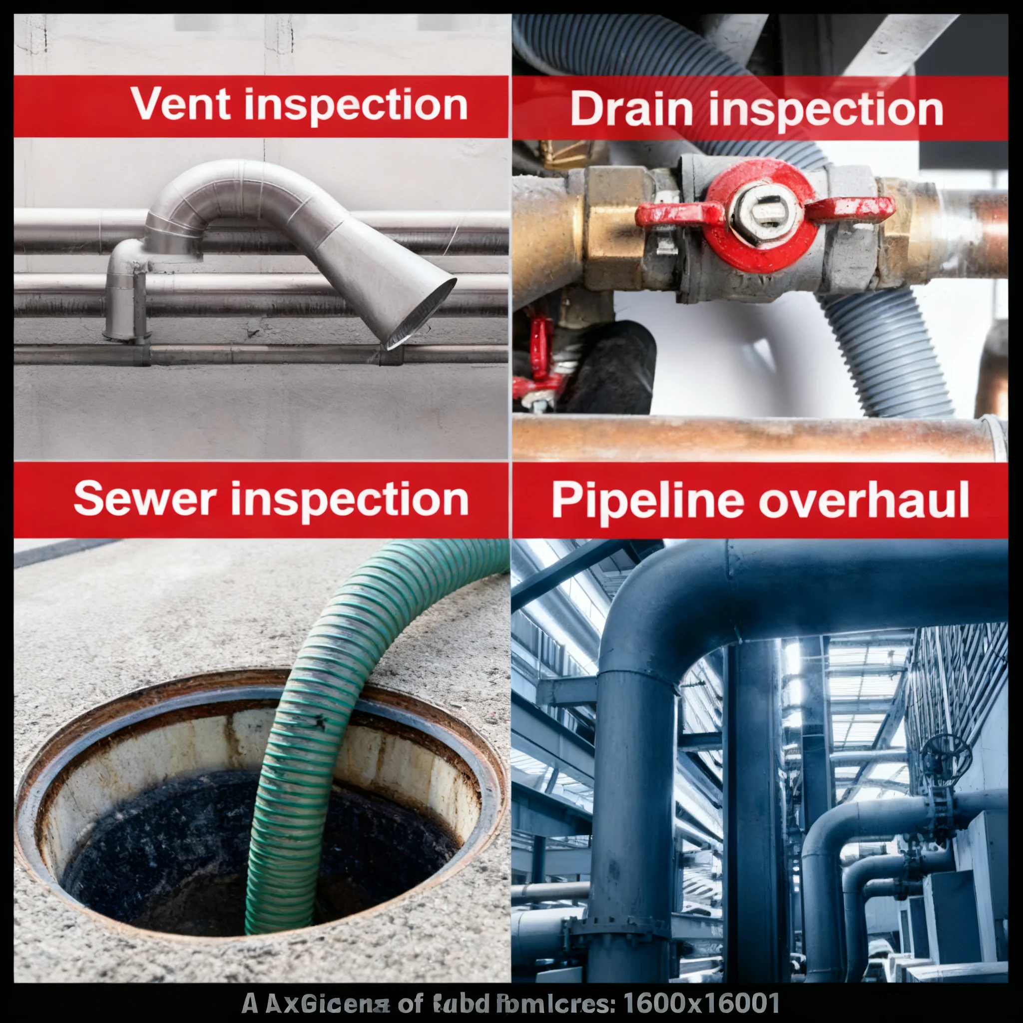 Водонепроницаемая камера для канализации 1080p высокой четкости с автовыравниванием, 12 светодиодными лампами, 9-дюймовым монитором и передатчиком 512 Гц для определения местоположения труб.