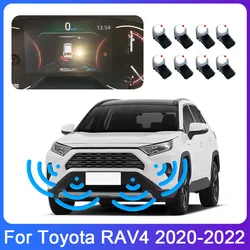 New! Original Sensors Car Parking Sensor Assistance Backup Radar Buzzer System Rear Front Bumper For Toyota RAV4 2018-2026