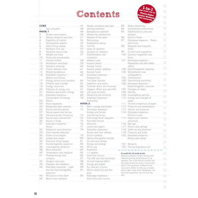 دليل مراجعة Pearson Edexcel GCSE للفيزياء أعلى مراجعة بما في ذلك مراجعة عبر الإنترنت والمسابقات لامتحان 2025 و2026