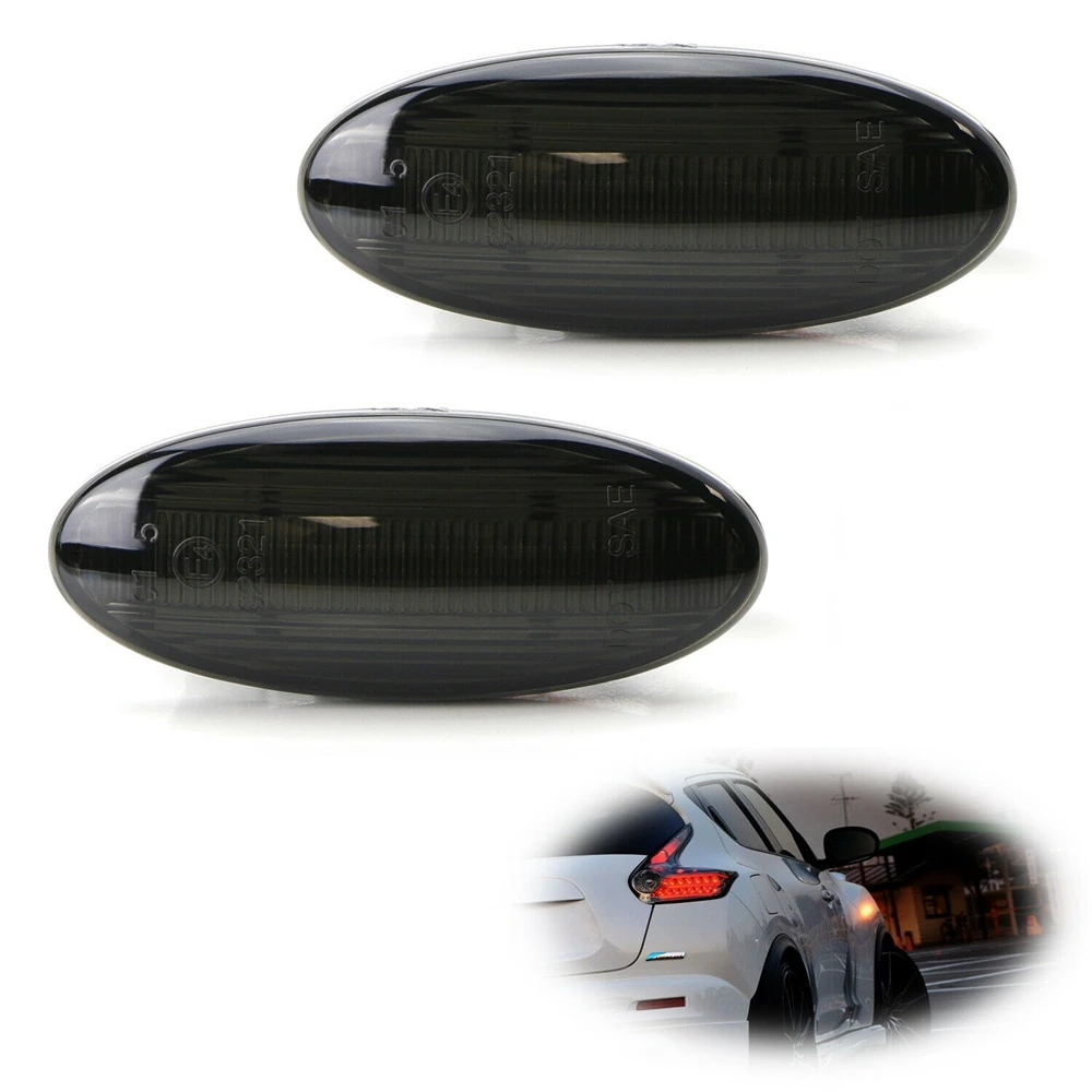 Pop Dynamic Fender Lamp Side Marker Turn Signal LED Light For Nissan Cube Qashqai J10 Juke X-trail T31 Leaf Micra K12 K13 Note E