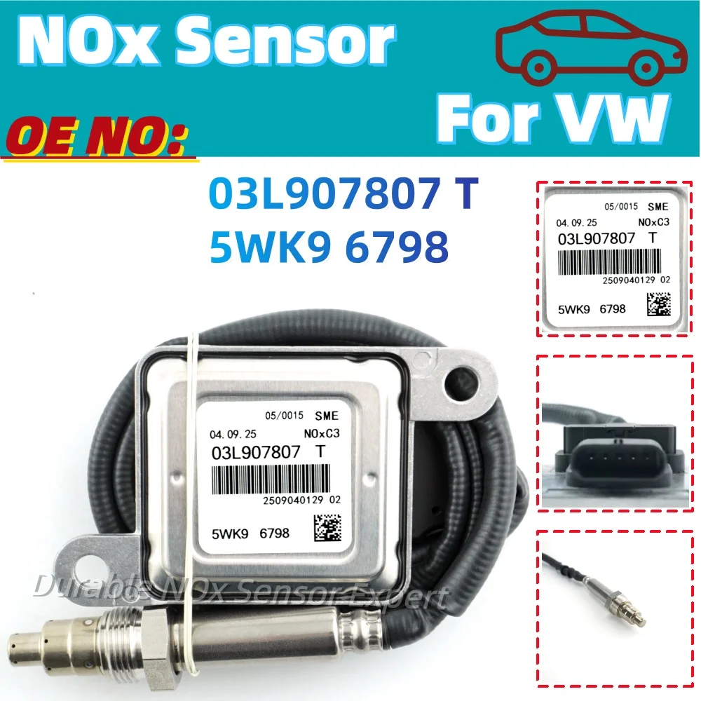 

03L907807T 5WK9 6798 5WK96798 Nitrogen Oxide NOx Sensor For VW crafter 30-35 30-50 2.0 TD front catalytic