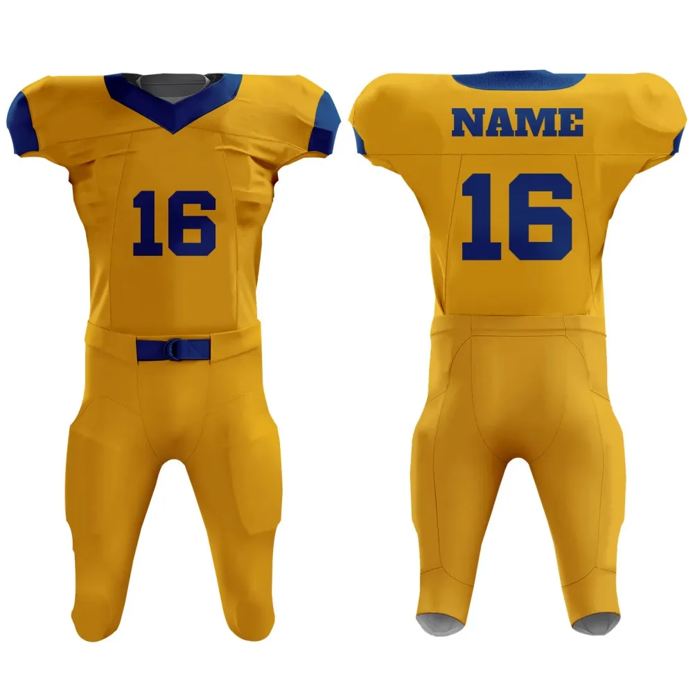 Custom Football Jerseys American Flag Design T-shirts USA Stars and Stripes T-Shirt Pants for Team Uniforms Outdoor Sportswear