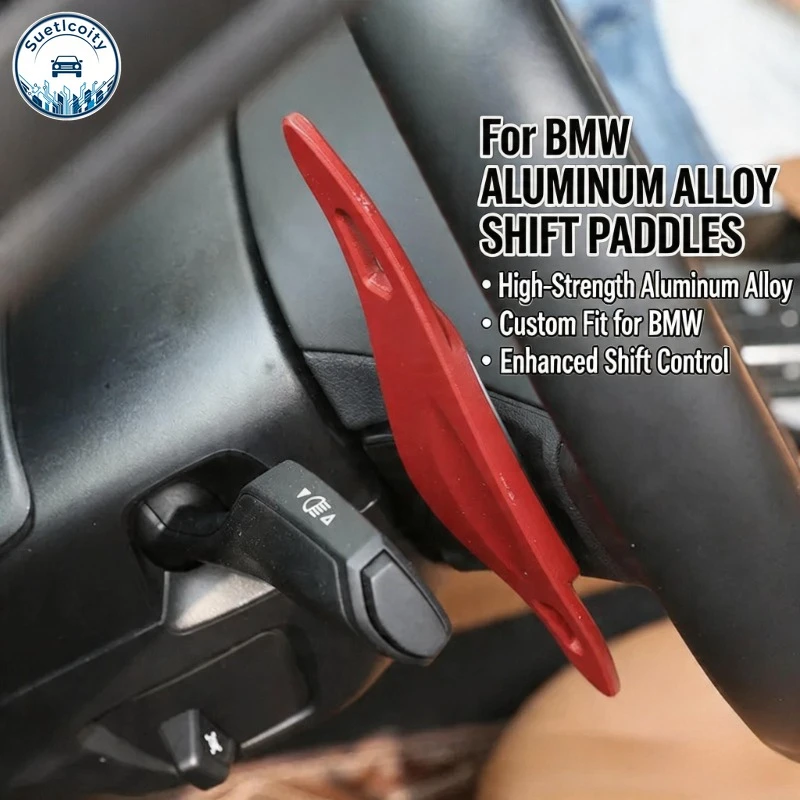 For BMW 1 2 3 4 5 6 7 Series G30 G11 G12 X1 X2 X3 X4 X5 X6 G01G02 G05 G20 Steering Wheel Shift Paddle Trim interior Accessories