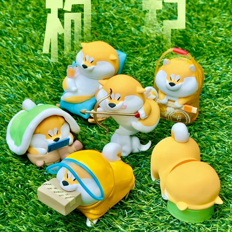 

Чай китайский дневник жизни волчьей ягоды серии слепая коробка Коллекционная виниловая кукла-собака ручной работы настольный орнамент модная игрушка-сюрприз в подарок