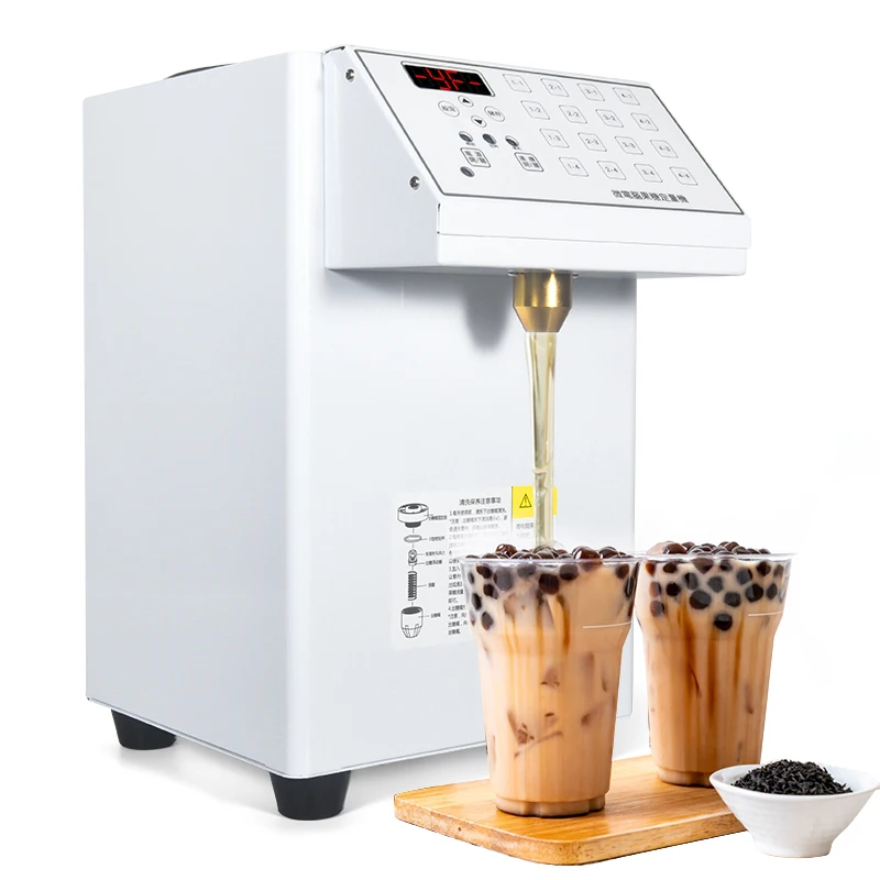 16-Key Portable Automatic Liquid Dispenser Candy Sugar Quantitative Juice/Soda/Syrup Dispenser