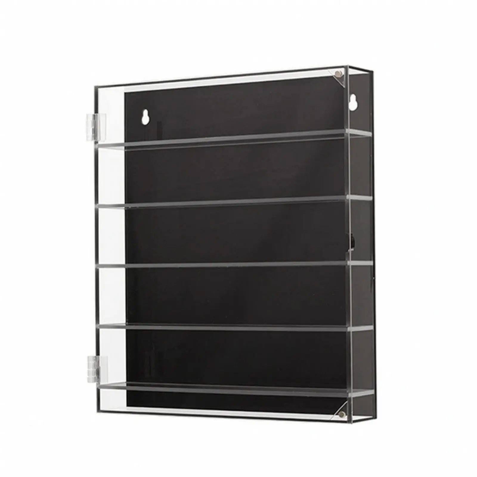 Acrylic Display Case with Shelves Space-Saving for Collectors, Hobbyists