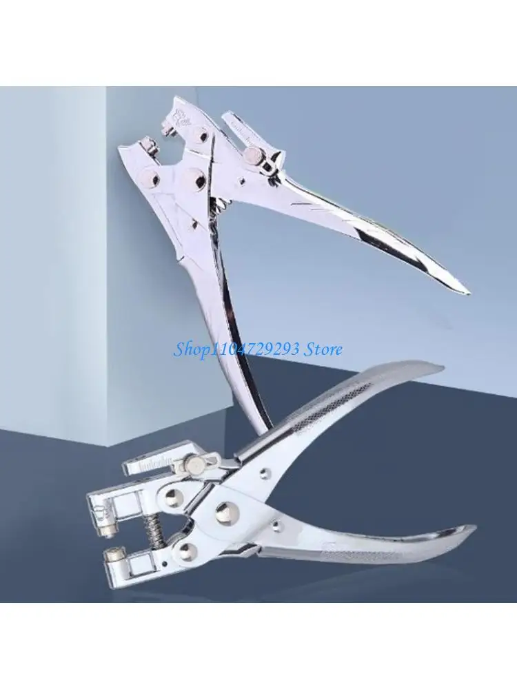 

Y2GD Office Round Hole Puncher Paper 30 Sheets with Positioning Scale for School