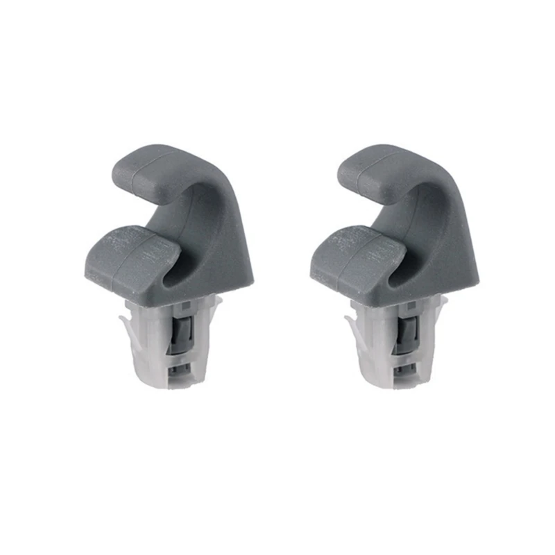 Car Interior Trim Parasole Clip Staffa Gancio per Camry-Corolla Matrix-Prius 74348-33040 Plastica Parasole Fissaggio