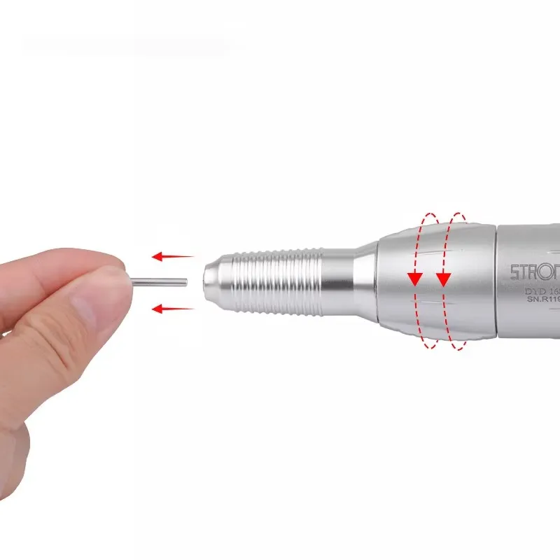 35000 rpm Micromotor Polijstmachine Handstuk STERKE 120II Elektrische Nail Boor Handvat Voor Machine Gel Polish Remover Cutter Tool