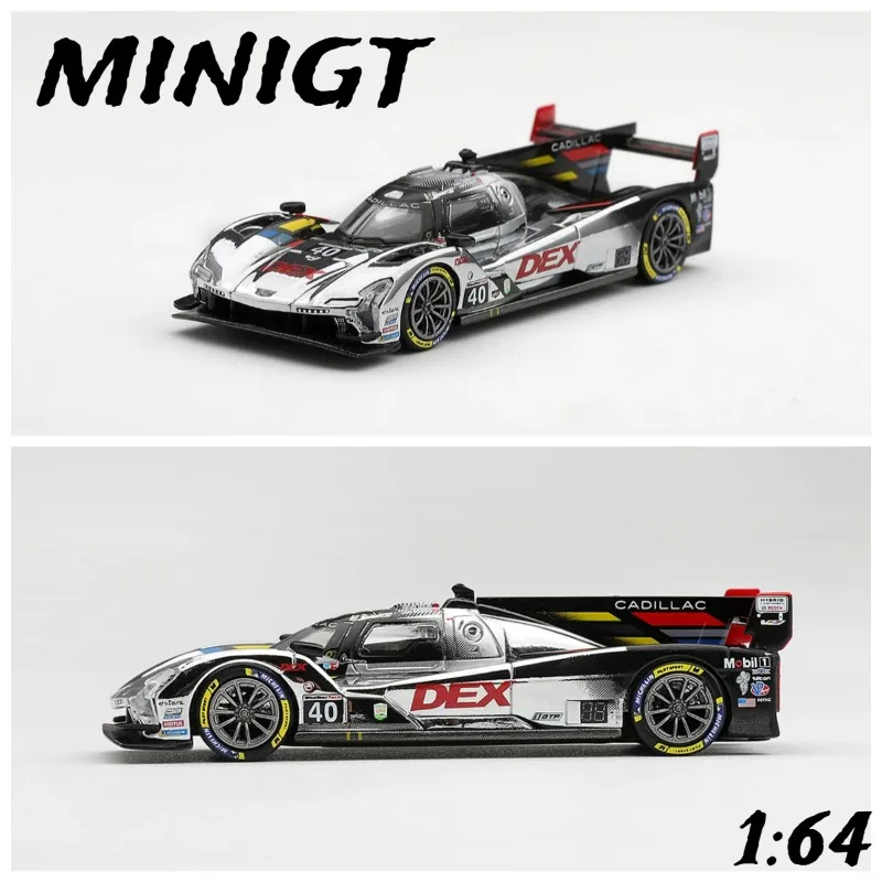 MINIGT 1:64 Cadillac V-Series. R 40 # 2025 Daytona Die Cast Alloy Car Model Collection Souvenir.