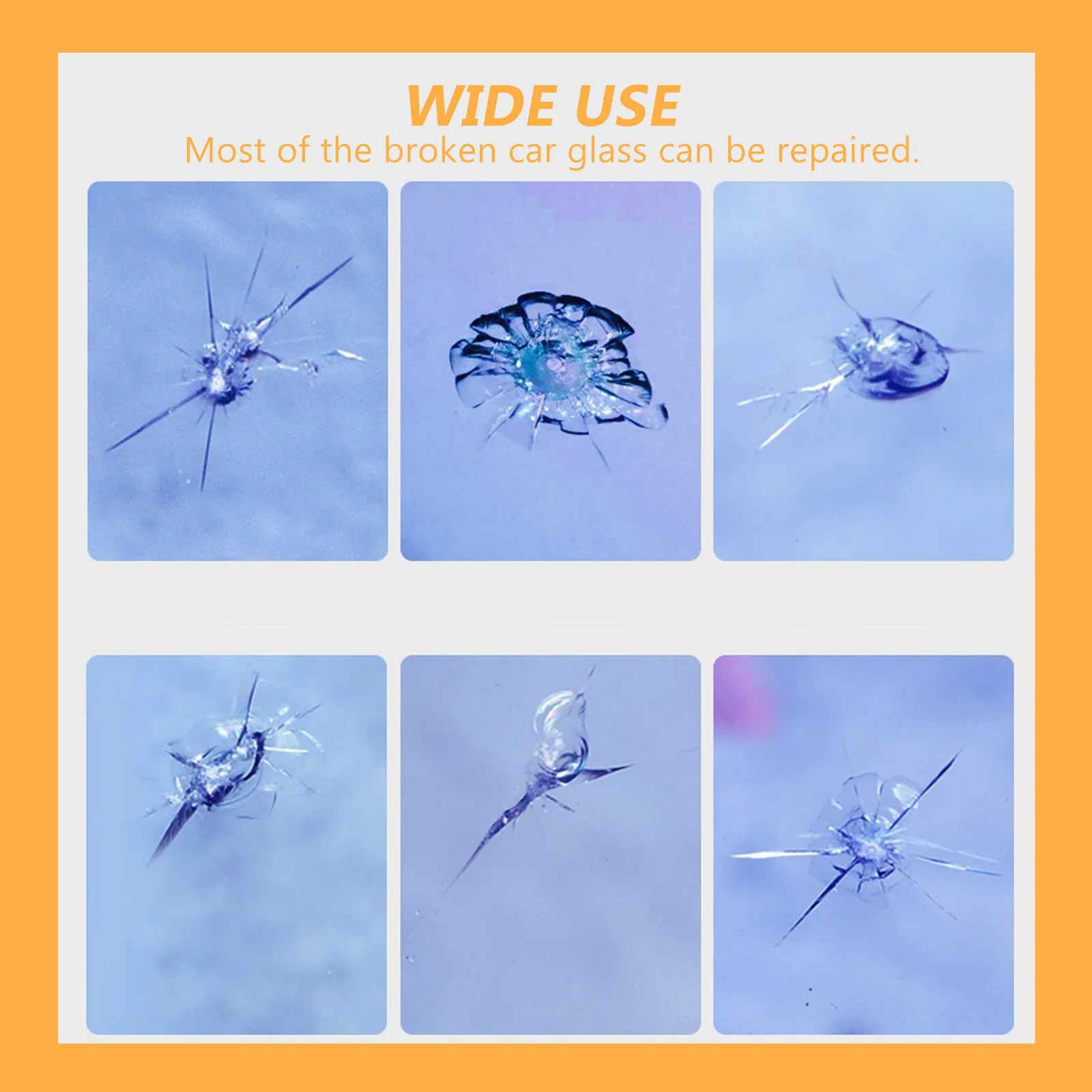 

2 комплекта наборов для ремонта стекол: инструмент для восстановления трещин на лобовом стекле автомобиля, средство для ремонта автомобильных стекол, инструмент для обслуживания автомобильного стекла