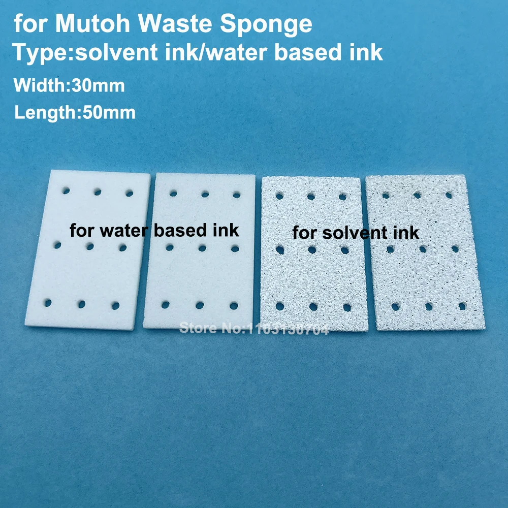 2PCS Capping Station Waste Absorbent Sponge Serge Mist Ink Flash Pad For Mutoh VJ1604 VJ1614 VJ1624 VJ1204 RJ900 RJ901 Printer