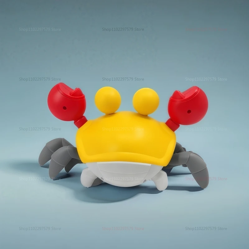 Bambini Induzione Fuga Granchio e Polpo Giocattolo strisciante Animale domestico musicale elettronico Evitamento degli ostacoli Gioco in movimento Giocattolo Gioco per feste