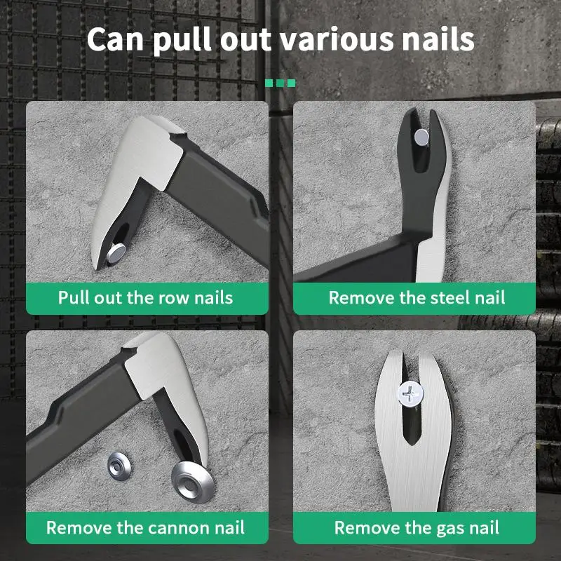 

Cannon Nail Remover, Nail Extraction Pry Bar, Woodworking Disassembly Tool, Cement Wall Nail Puller.