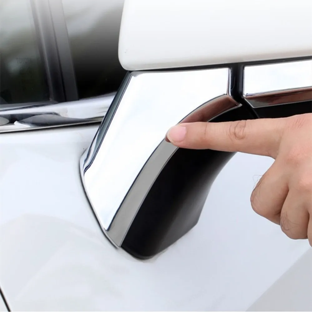 For Toyota RAV4 XA50 2019 2020 2021-2023 RAV 4 XA 50 Hybrid Car Rearview Mirror Side Molding Cover Trim ABS Chrome Accessories