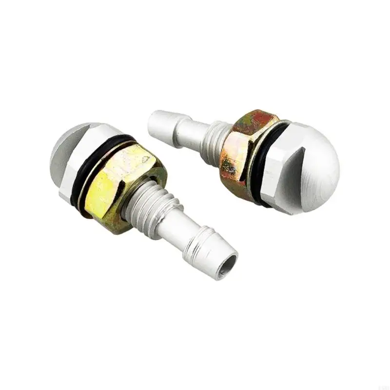 D5BE Universal Front Windshield Wiper Arm Washer Nozzle Jets Sprayer Set For Most Model Car SUV Repalcement