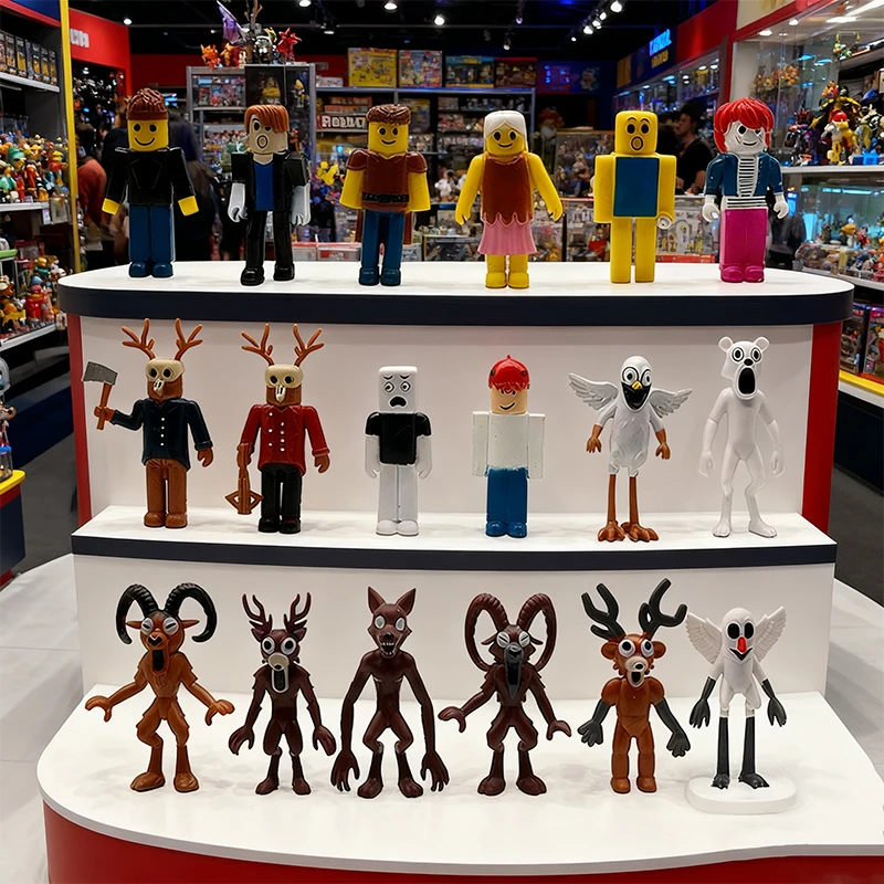 Heiße verkaufte 99 Nächte im Wald, Hirschbausteine, 99 Nächte im Wald, Hirschblöcke für Mädchen, Jungen, Spielzeug, Weihnachtsgeschenke