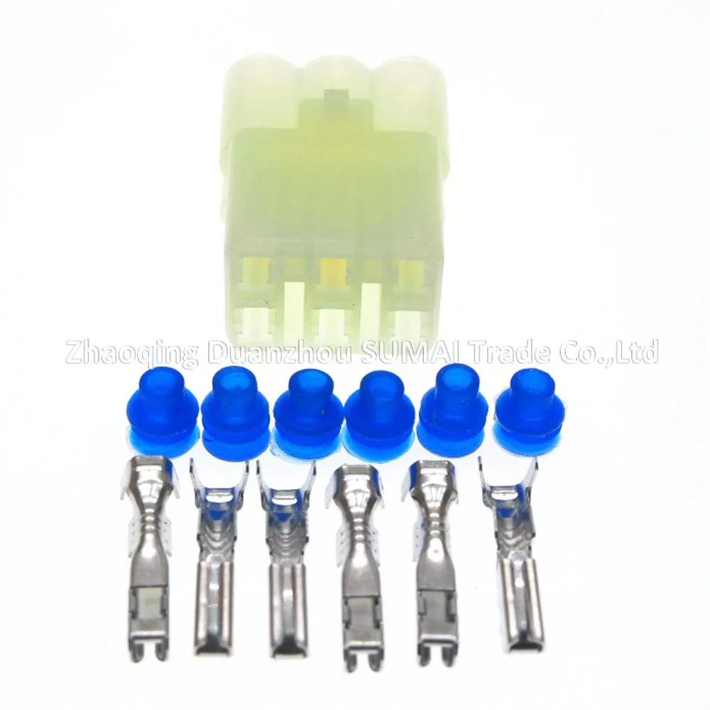 6 Pin/way female Auto sensor plug,Car waterproof electrical connector with Pin for SUMITOMO etc.