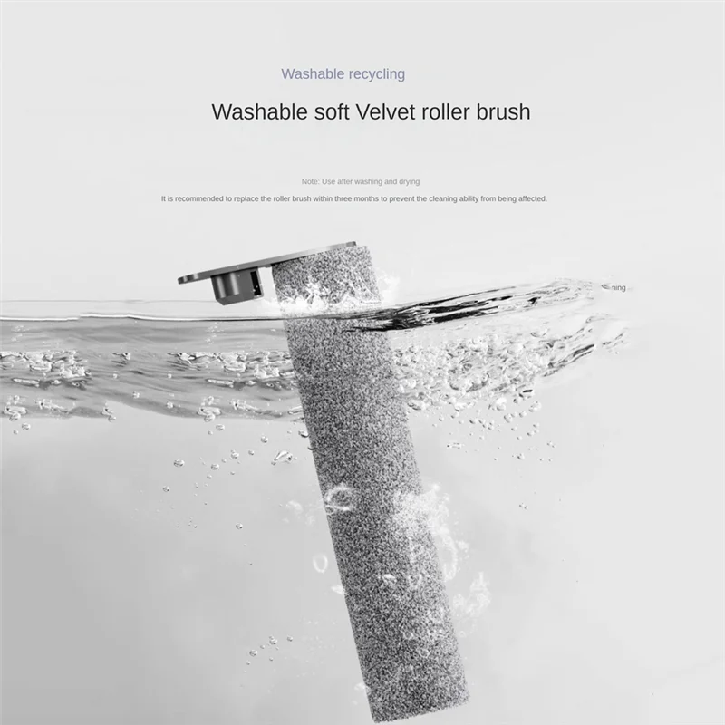 A006-Для Midea GX5 Pro/X6 Pro/G9 Скребок для пола, запасные части для пылесоса, роликовая щетка, моющаяся губка