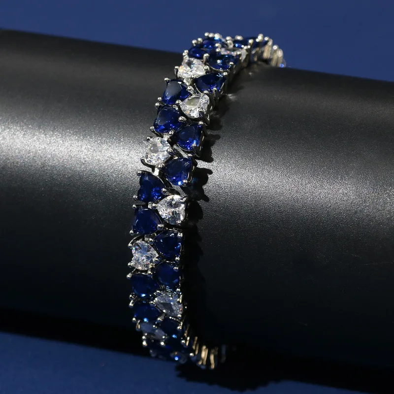 

Simple love zircon bracelet niche light luxury high-end bracelet fashion commuter girlfriend bracelet women