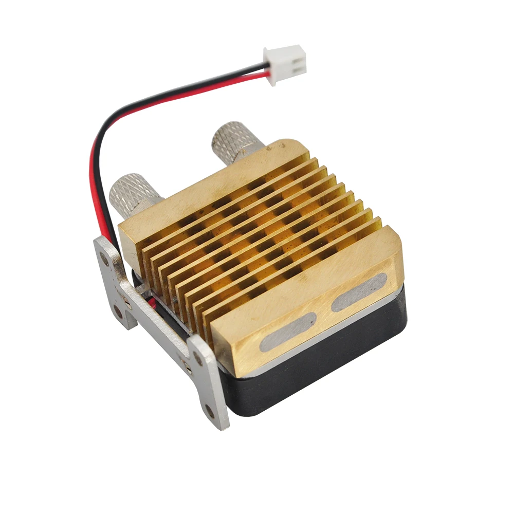 Mini Full Brass Hydraulic Radiator with Fan For 1:14 1/16 RC Excavator Truck RC Car Model