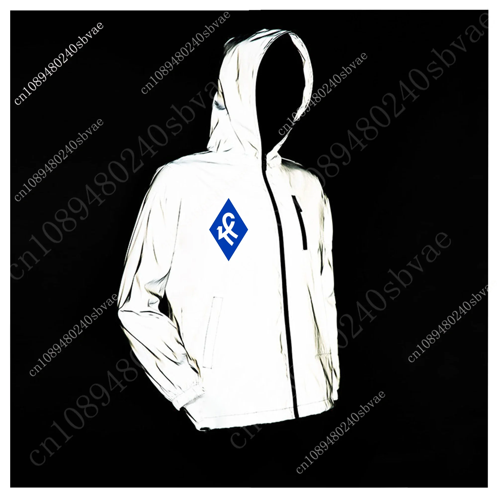Профессиональный футбольный клуб «Крылья Советов» Самара PFC Krylia Sovetov Samara Reflective Jacket Mens Womens Custom Hoodie