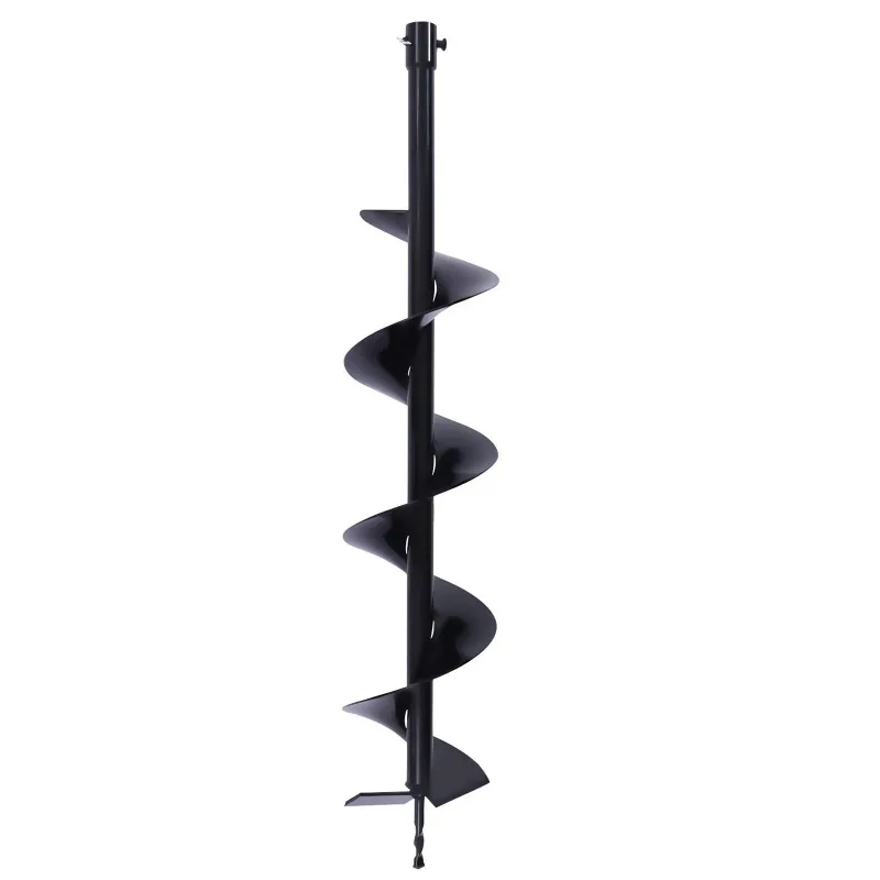 1500W Electric Post Hole Digger with 4inch Dril Earth Auger Digging Dril Planting Drill Holdhand Post Hole Auger for Garden