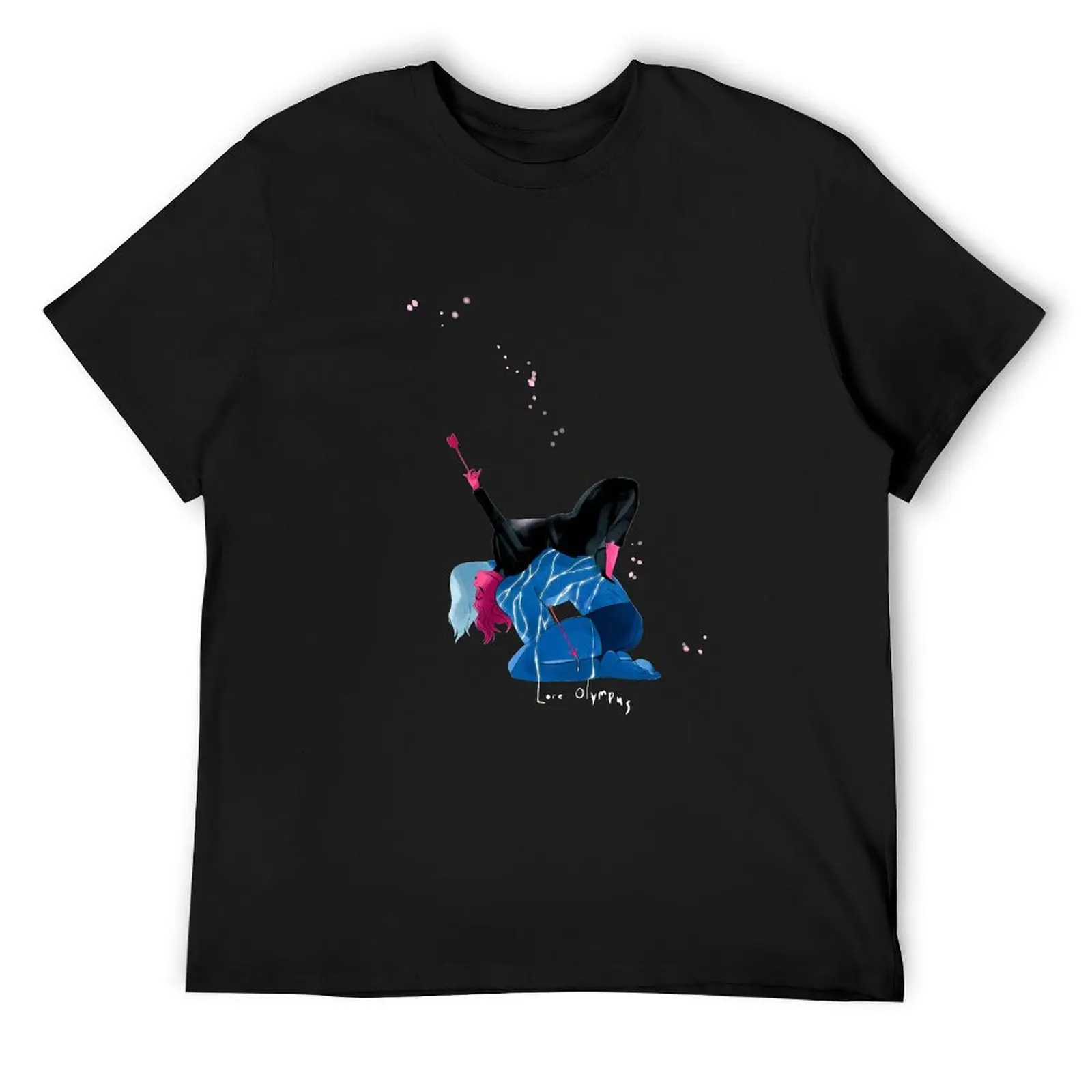 

Lore Olympus Tshirt - Lore Olympus Right In The Middle Of Your Heart Sticker T-Shirt plus sizes customizeds mens plain t shirts