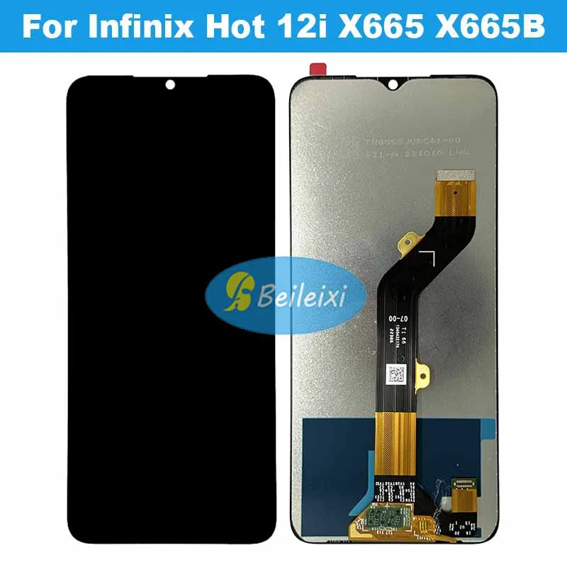 

For Infinix Hot 12i X665 X665B LCD Display Touch Screen Digitizer Assembly Replacement Parts