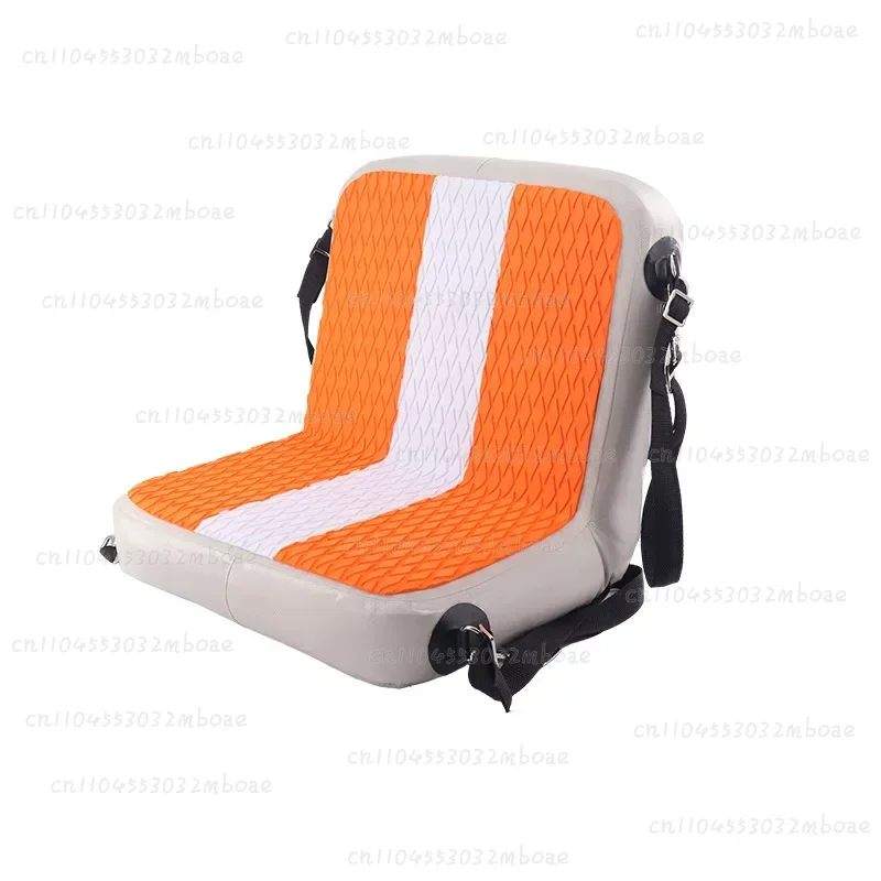 pvc-surf-paddle-board-inflatable-seat-kayak-canoe-waterproof-backrest-cushion-adjustable-seat