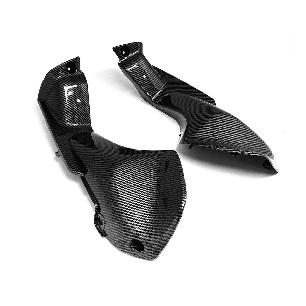Front Dash Air Intake Vent Cover Panel Fairing For Honda CBR600F4i 2001-2006 CBR600 F4i 2002 2003 2004 2005 Carbon Fiber Look