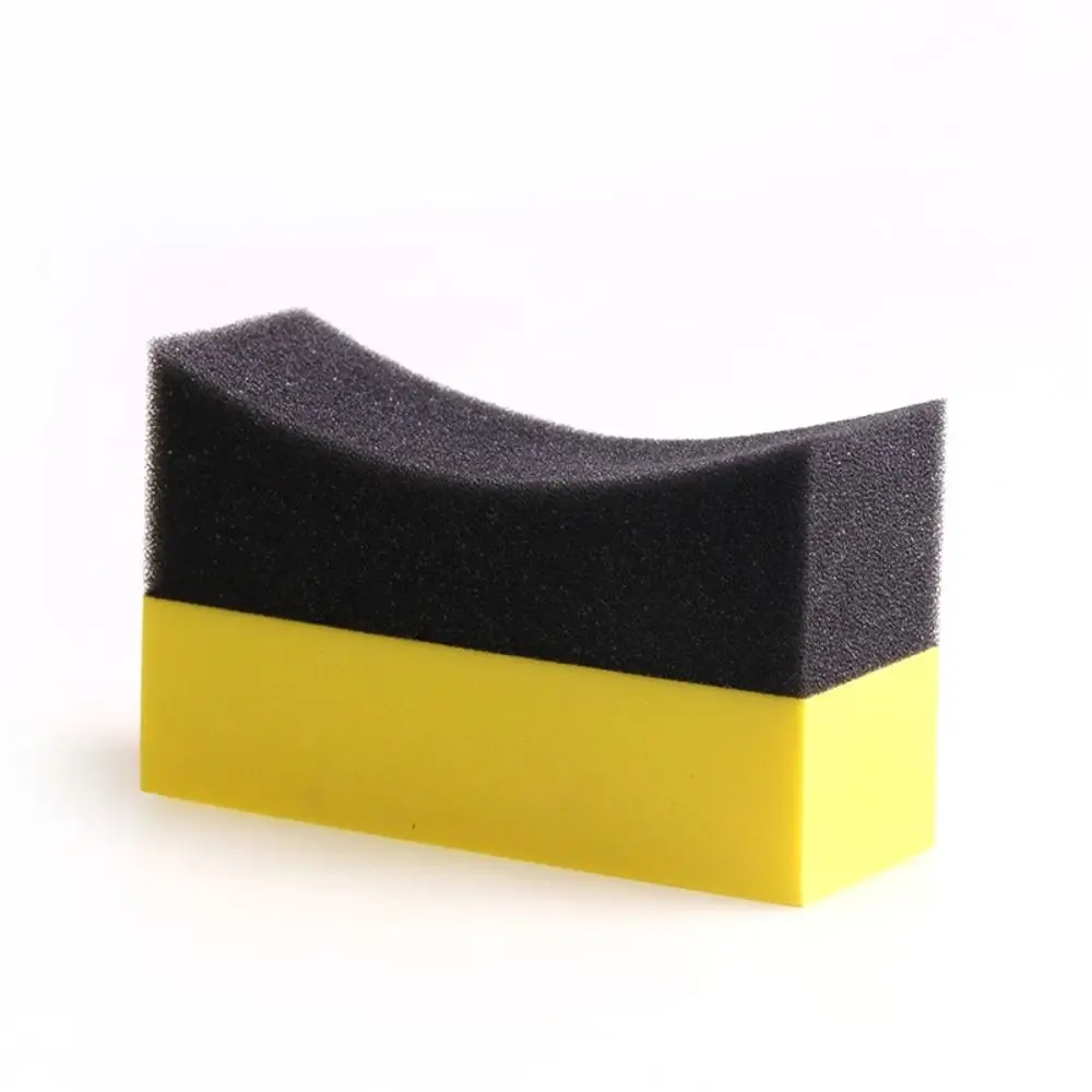 1/2Pcs Tools Car Brushes Accessories Car Wheel Cleaning Sponge Sponge Pad Wax Polishing Tire Wash Wiper