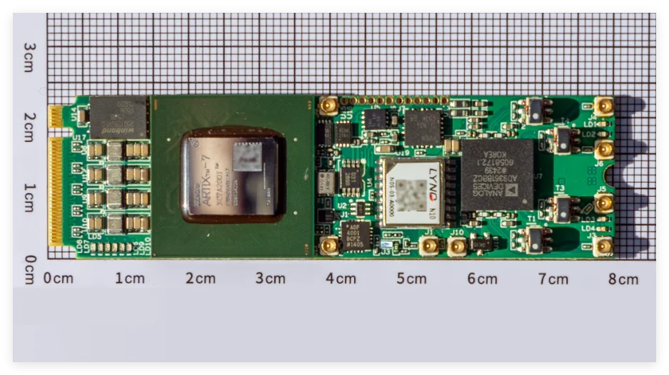 M2SDR / PCIE B210  Software defined Radio SDR M.2 XC7A200 GPSDO