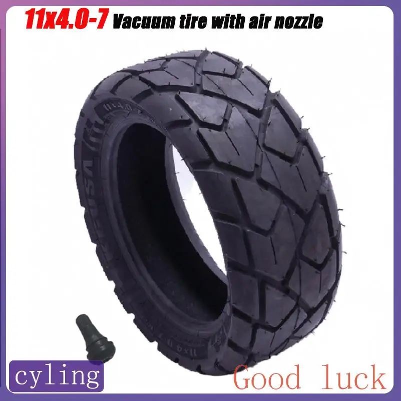 

Upgrade your beach ATV with this thick, anti-skid 11x4.0-7 vacuum tire, designed for durability and value with air nozzles