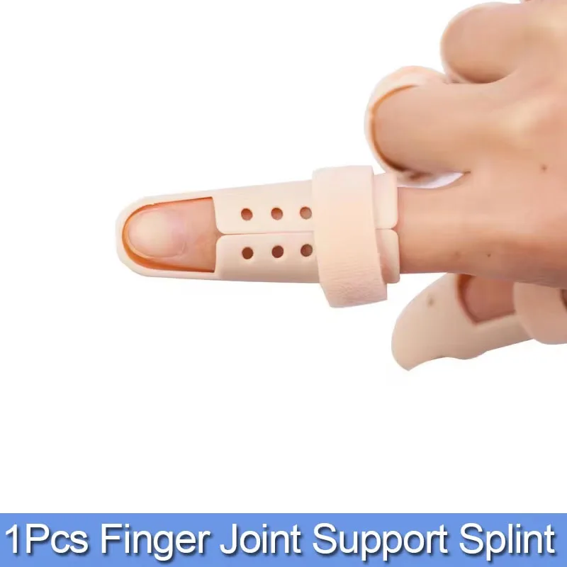 1Pcs Adjustable Finger Fixing Splint-Medical Finger Splint Straightener Brace- For Straightening & Injury Protection Pain Relief