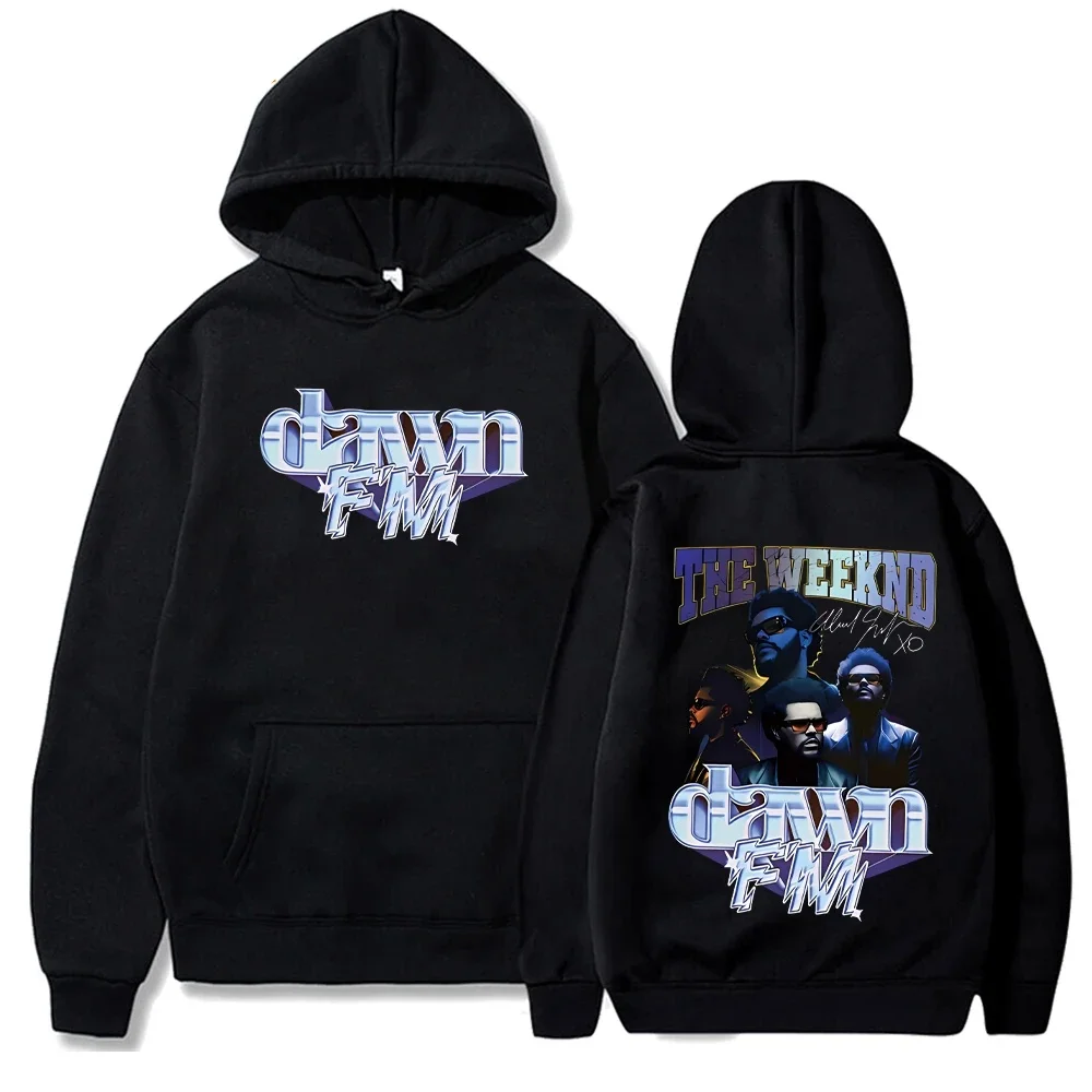 Singer The Weeknd Hoody After Hours Til Dawn Fm Music Album Autumn and Winter Women Men Hoodie Pullover Hip Hop Rock Top