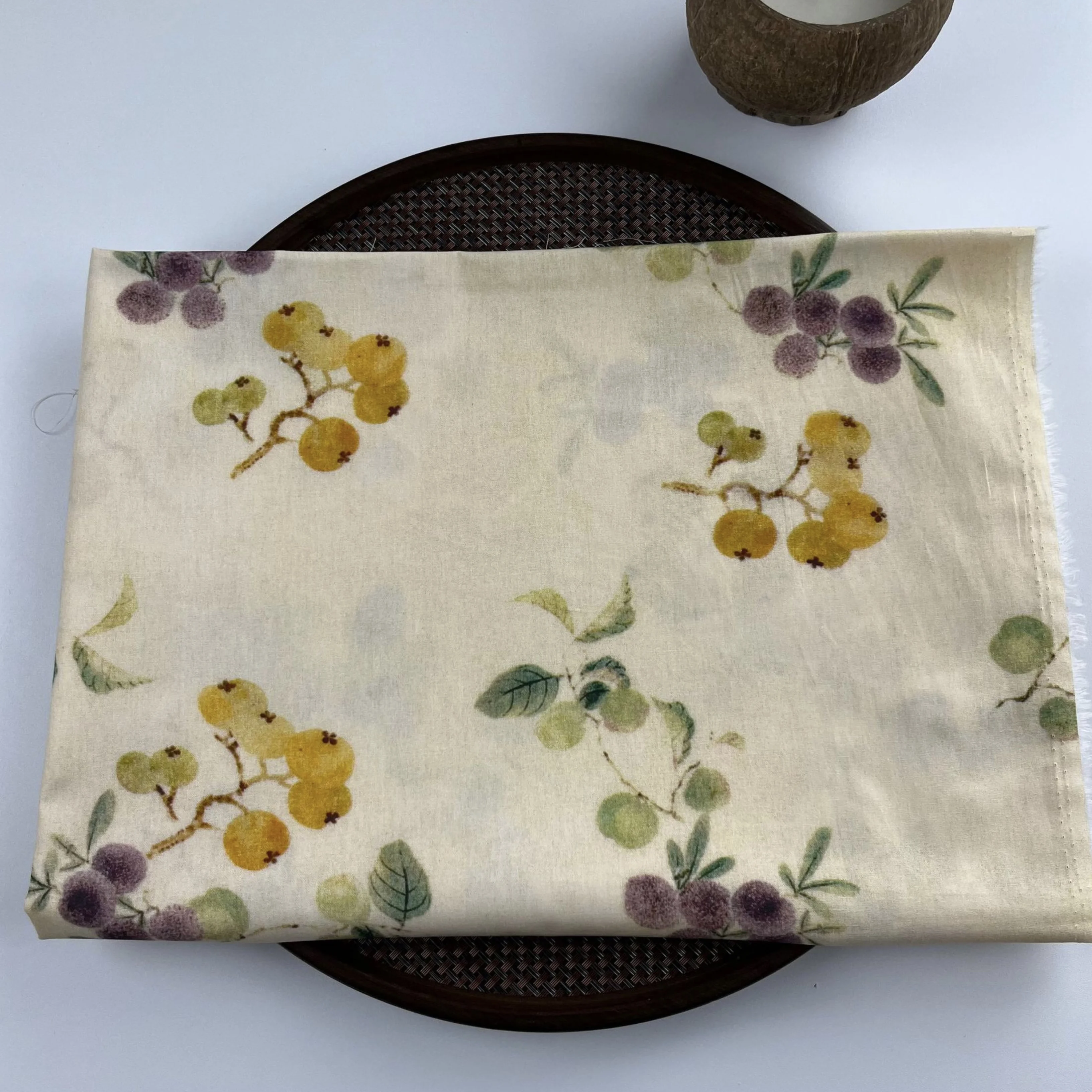 tecido-de-algodao-com-estampa-floral-estilo-vintage-japones-bayberry-para-vestido-blusa-faca-voce-mesmo-costura-textil-respiravel-e-amigavel-a-pele-macia