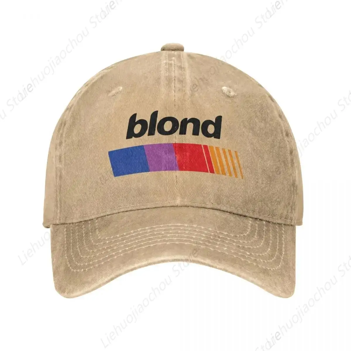 

Светлая бейсболка с открытым океаном, модная Потертая джинсовая кепка Фрэнка в стиле хип-хоп, Стильная летняя уличная Кепка