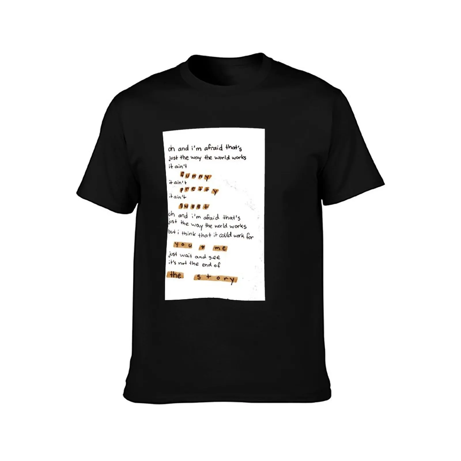 the story by conan gray T-Shirt Casual Street Style Short Sleeve Tee T-Shirt