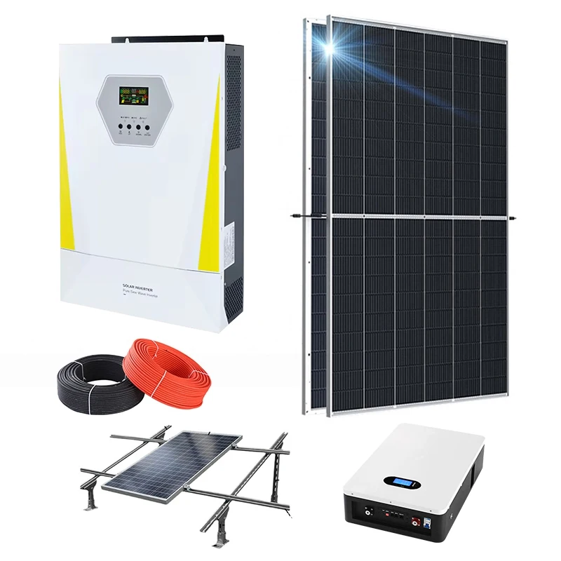 Complete 5-10kw solar kit 5000w solar generator with panel completed set