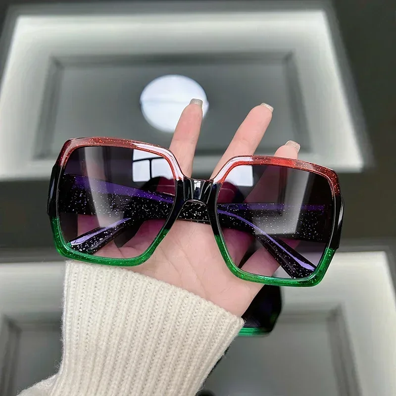 Vintage Quadratische Sonnenbrille Frauen Männer Mode Retro Sonnenbrille Weiblich Männlich Marke Designer Shades Spiegel Punk Oculos De Sol