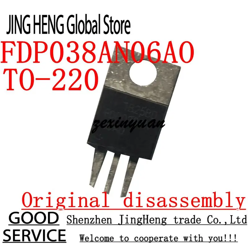 10PCS FDP038AN06A0 TO-220 Original disassembly