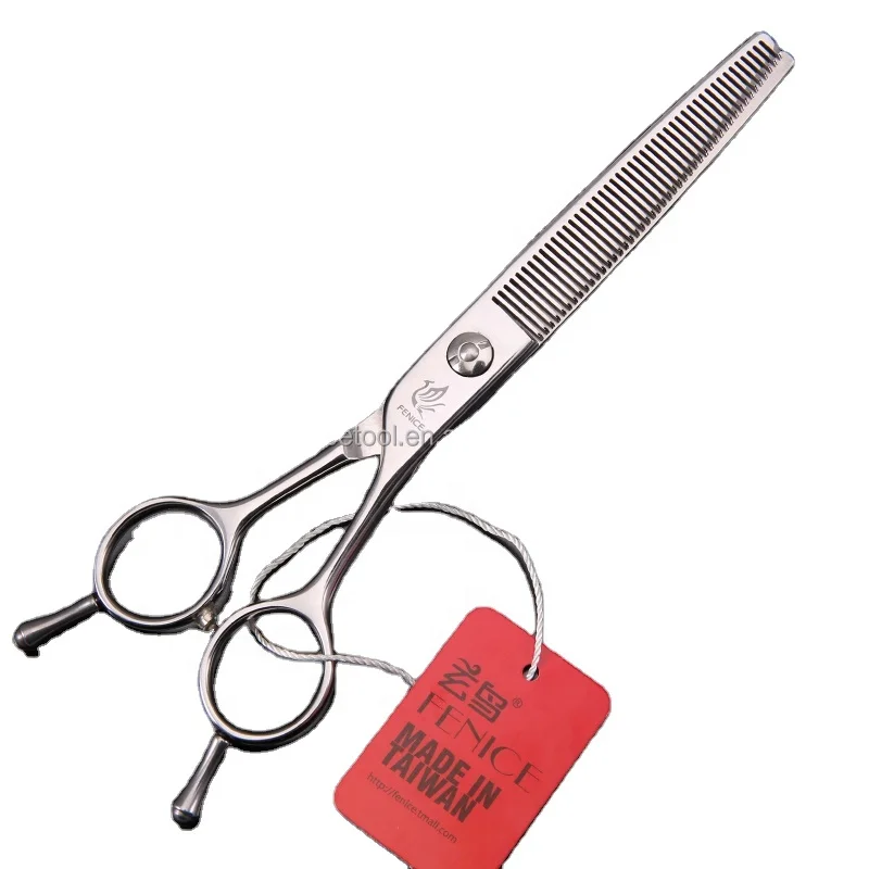 Fenice Durable Japan 440C Steel 6.25 Inch Pet Grooming Thinning Scissors Dog Grooming Scissors