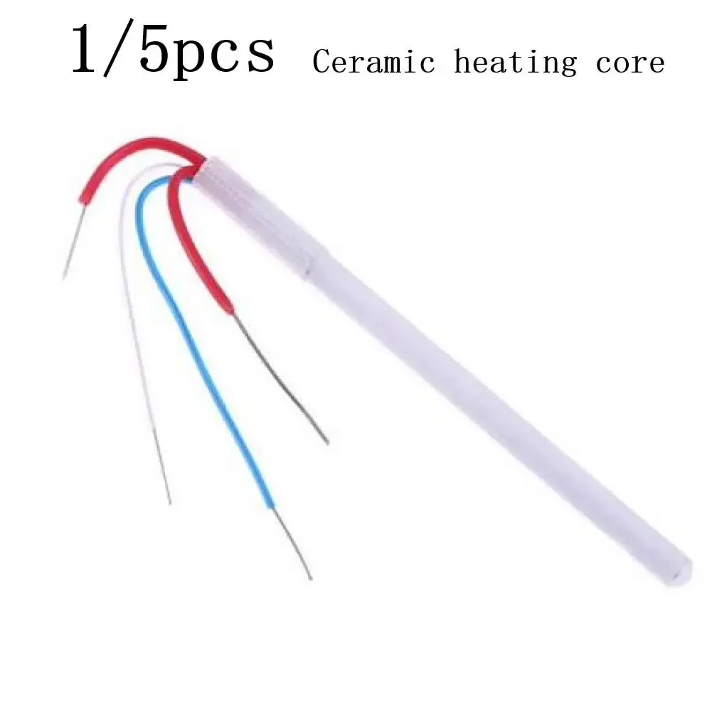 1/5Pcs Ceramic Heating Core Replacement Heating Element A1322 Heater 24V/60W 936 1322 Hot Heating Core Soldering Iron Station //