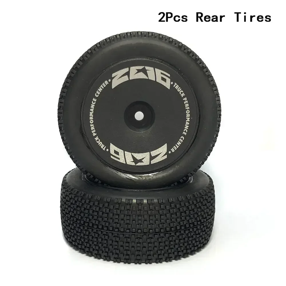 RC Car Wheels ยางเดิมสําหรับ WLtoys 124016 124017 124019 124018 144001 144010   รีโมทคอนโทรลรถอะไหล่อัพเกรดยางยาง