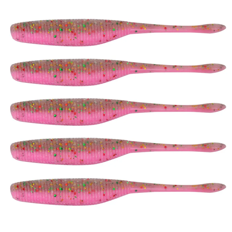 Angelköder, Sway Tail, Fisch, weicher Köder, 7,5 cm, 9,5 cm, 11,5 cm, Salzwurm, Kunstköder, Lot 5 Stück, Ausverkauf – Detail 11